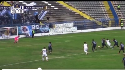 Penalu za OFK Beograd smeje se cela Srbija (VIDEO)