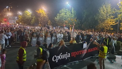 "Borba neće biti laka, ali će pobeda biti slađa": Završen protest protiv nasilja (FOTO i VIDEO)