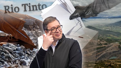 Vučiću Rio Tinto "ispira" izbornu krađu?