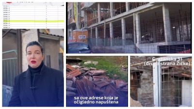Napuštena kuća, gradilište, dvorište sa kućicama - dom za 74 birača (VIDEO)