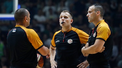 Partizan ne želi srpske sudije u plej-ofu ABA lige!