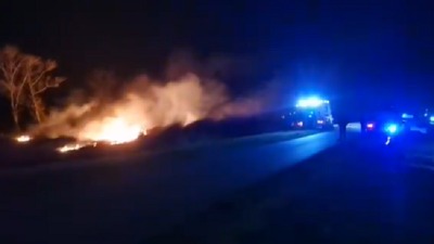 Požar u Novom Sadu: Gori Šodroš (VIDEO)