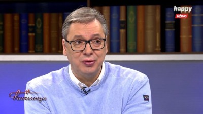 Vučić u Ćirilici: Opozicija sprema haos