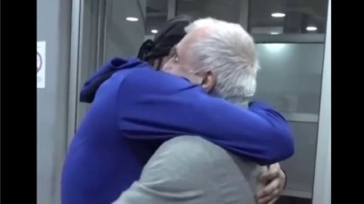 Bujica emocija: Susret i zagrljaj Pantera i Žoca (VIDEO)