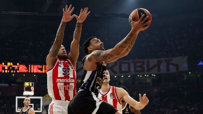 Tabela EL: Zvezda u plej-in zoni, Partizan gubi korak (FOTO)