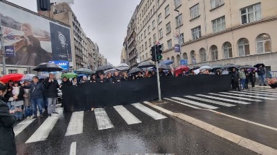 Završena akcija "Zastani, Srbijo": 15 minuta za 15 izgubljenih života (VIDEO, FOTO)