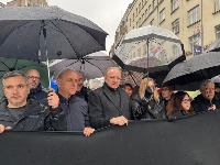 Đilas sa Brankovog mosta o daljim protestima: Borba će se nastaviti