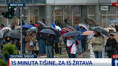 Taksista se zaleteo na građane, vozač bacao papire sa imenima poginulih: Incidenti u Beogradu i Novom Sadu