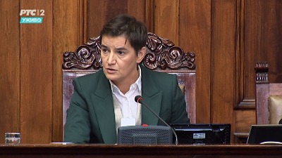 Brnabić optužila opoziciju da destabilizuje Srbiju, oni duvaju u vuvuzele i pištaljke