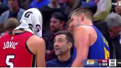 Kad se sretnu Srbi posle okršaja u NBA... (VIDEO)