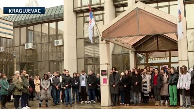 Kragujevački studenti najavili za subotu protestnu šetnju