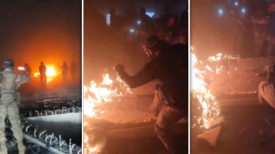 Pobunjenici u Siriji zapalili grob Asadovog oca (VIDEO)