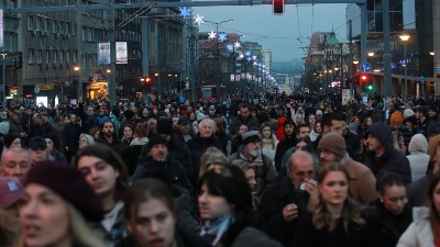 Slavija OBASJANA: Prva slika iz drona (FOTO)