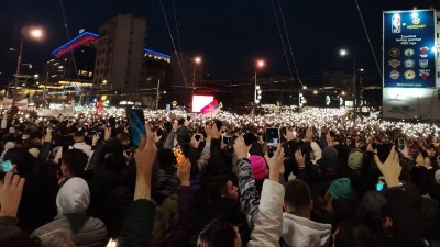 MUP saopštio broj učesnika na protestu