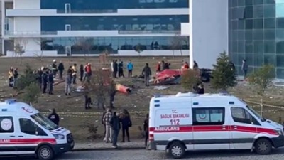 Haos u Turskoj: Helikopter udario u bolnicu (VIDEO)