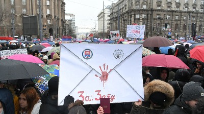 Ponoš: Vlast nema odgovor na masovne nenasilne proteste