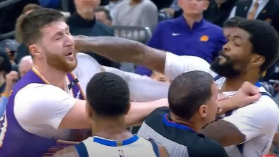 Nurkić izazvao tuču, pa dobio pesnicu u glavu (VIDEO)