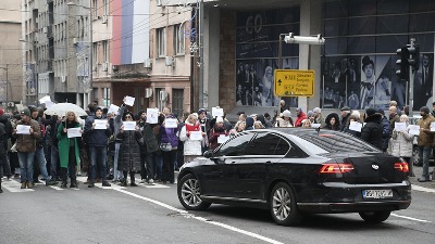 Uhapšen nasilnik, kolima pokosio građane tokom skupa "Zastani, Srbijo"