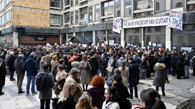 "Mi smo ustali - RED JE NA VAS": Poruka studentkinje Filozofskog fakulteta koju svi MORAJU DA ČUJU