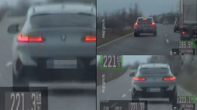 PRESRETNUTA Vozila BMW 223 km/h, a dozvoljeno 80 (VIDEO) 