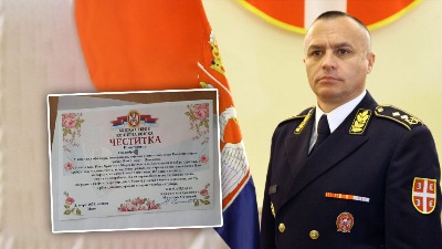 Pravoslavni komunizam u praksi: Čestitka komandanta Kopnene vojske (VIDEO)