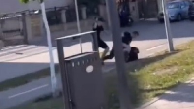 Žestoka tuča huligana Vojvodine i Partizana (VIDEO)