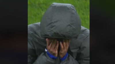 Ćavi ga je zamenio u 34. minutu: Plakao kao kiša (VIDEO)