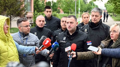 "Ekipe su stigle za 5 minuta": Čaušić o urušavanju zgrade u Džordža Vašingtona