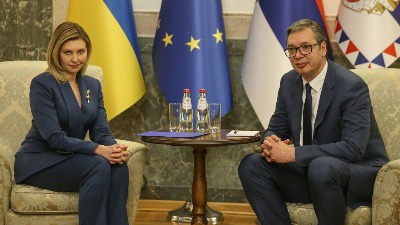 Olena Zelenska zahvalila Vučiću na podršci Ukrajini (VIDEO)