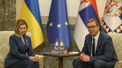 Nemci o poseti žene Zelenskog Beogradu: "Vučić igra na nekoliko svadbi"