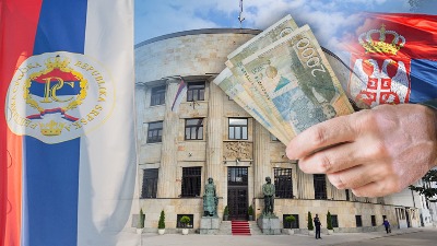 Republika Srpska od Srbije dobila skoro 100 miliona evra