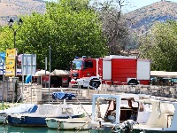 Požar u marini u Istri: Izgorelo 15 brodova (FOTO)