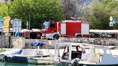 Veliki požar u Istri: Gore hotel i kazino, širi se gusti dim