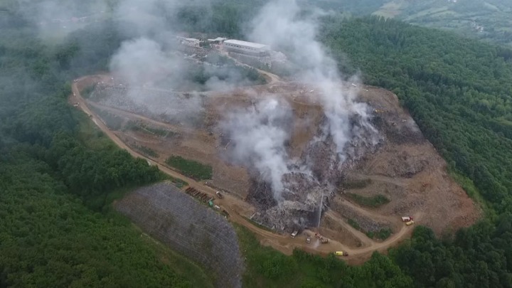 Profesor Hemijskog: Akcident na deponiji Duboko po negativnom efektu ravan požaru iz 2024.