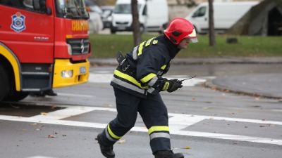 Požar kod Obrenovca, gori splav