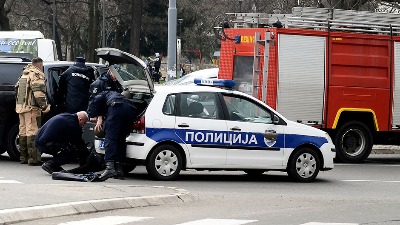 Određen pritvor osumnjičenom za bacanje bombe na objekat u Zemunu