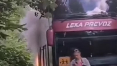 Autoprevoznik o požaru u autobusu u kom su bila deca Autoprevoznik o požaru u autobusu u kom su bila deca