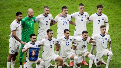Fudbaleri Srbije dobili brojeve za Euro (FOTO)