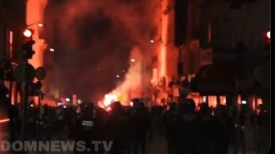 Pobeda desnice u Francuskoj, besni građani demolirali ulice (VIDEO)