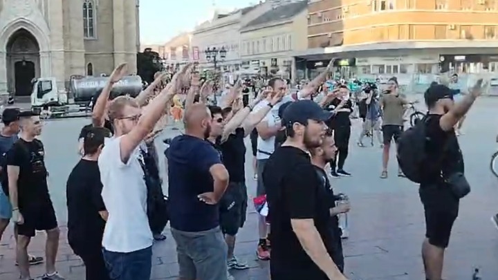  BRUKANJE SRBIJE Fašistički pozdrav i PRIČA DA HITLER nije bio nacista