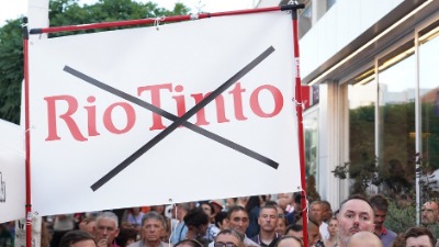 Protest protiv Rio Tinta: Ustaje i Aranđelovac