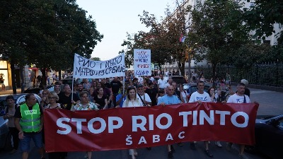 Blokada državnog puta u Šapcu: Građani poručuju NE kopanju litijuma