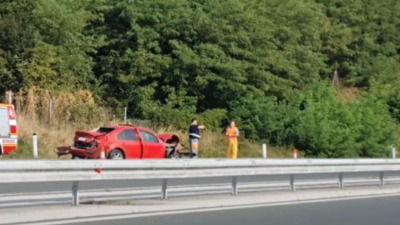 Teška nezgoda: Udario automobilom u bankinu (VIDEO)