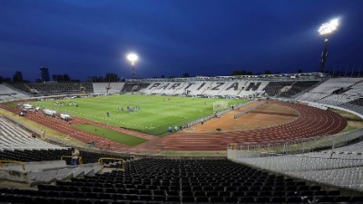 TUŽNO Ovako izgleda teren u Humskoj pred derbi (VIDEO)