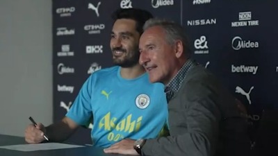 Ilkaj Gundogan se vratio kući (VIDEO)