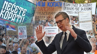 ODBRANA LITIJUMA U PODRINJU Vučić se plaši sankcija naroda