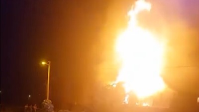 Izgorela porodična kuća zbog zamrzivača (VIDEO)