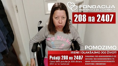 Pomozimo Ireni slanjem 208 na 2407