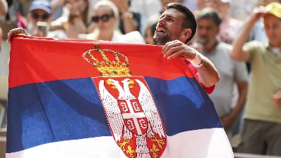 Novak se "pojavio" u Novom Sadu (FOTO)