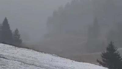 Veje na Kopaoniku: Prizor na planini kao usred zime (VIDEO)